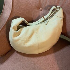 Quince Italian Leather Shoulder Bag